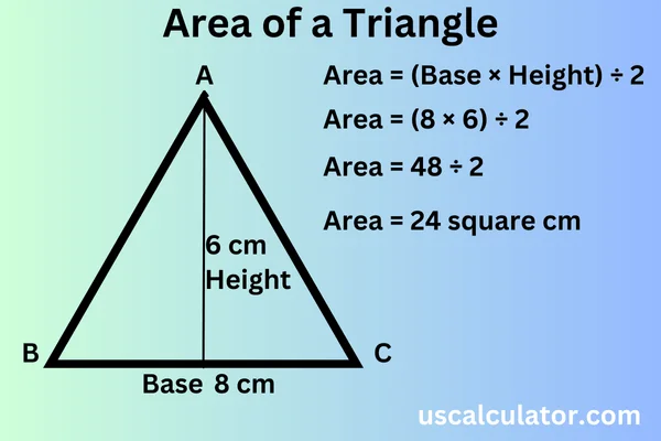 us calculator Area of a Triangle Calculator