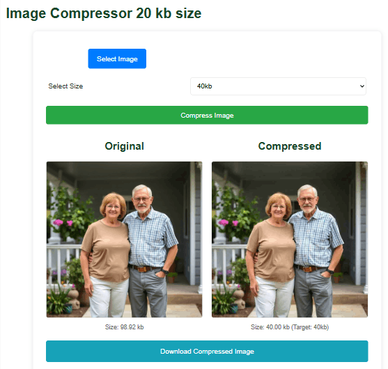 Image Compressor 20 kb size - UScalculator.com