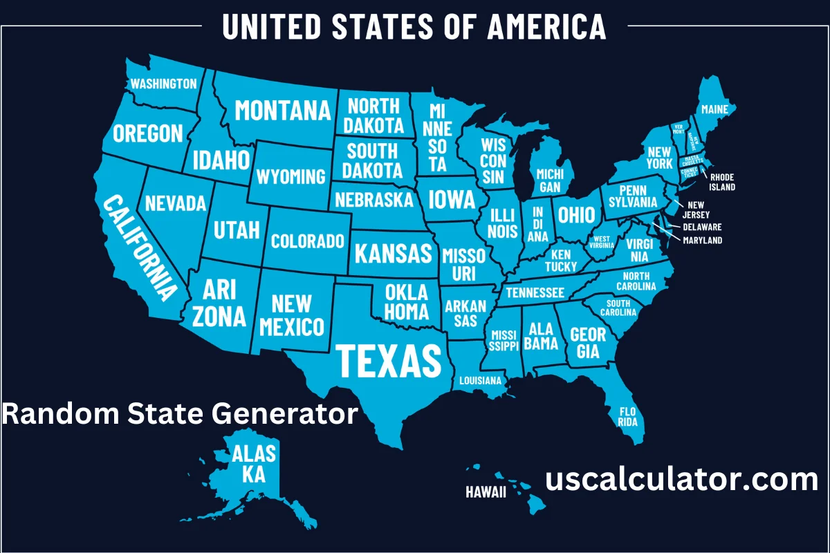 Random State Generator - UScalculator.com