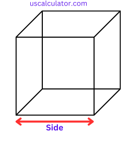 Volume of a Cube Calculator