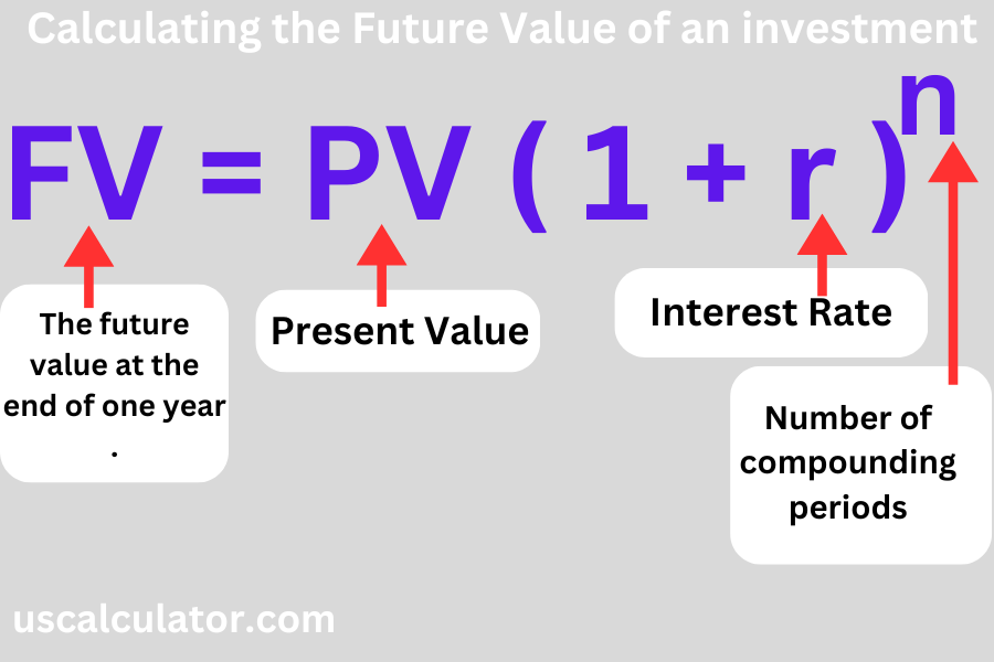 future value of money calculator india