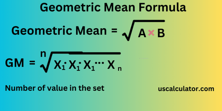 Geometric Mean Calculator: with calculation steps